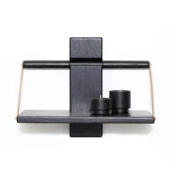 Andersen Furniture Shelf Wood Wall Lille Sort