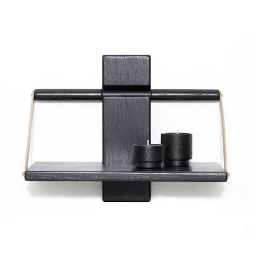 Andersen Furniture Shelf Wood Wall Lille Sort