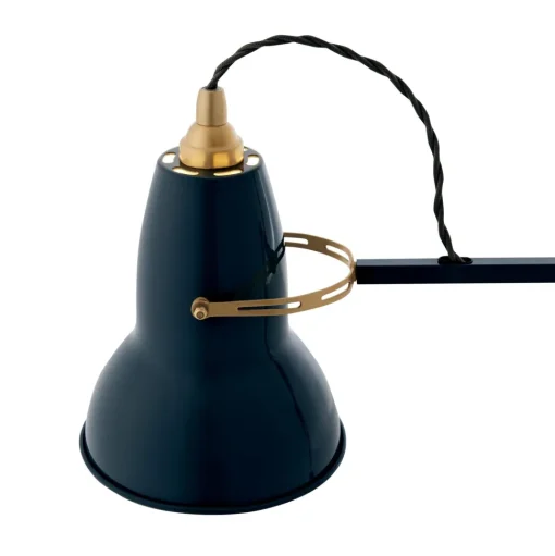 Anglepoise Original 1227 Bordlampe Messing/Ink Blue