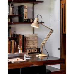 Anglepoise Original 1227 Bordlampe Messing/Ink Blue