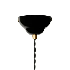 Anglepoise Original 1227 Messing Midi Wide Pendel Jet Black