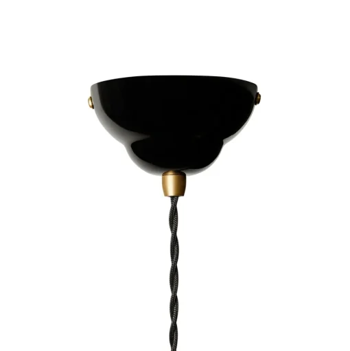 Anglepoise Original 1227 Messing Midi Wide Pendel Jet Black