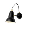 Anglepoise Original 1227 Messing Váglampe Jet Black