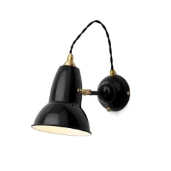 Anglepoise Original 1227 Messing Váglampe Jet Black