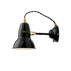 Anglepoise Original 1227 Messing Váglampe Jet Black
