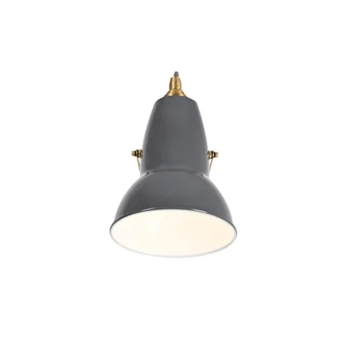 Anglepoise Original 1227 Messing Váglampe Elephant Grey
