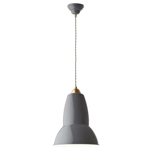 Anglepoise Original 1227 Messing Maxi Pendel Elephant Grey