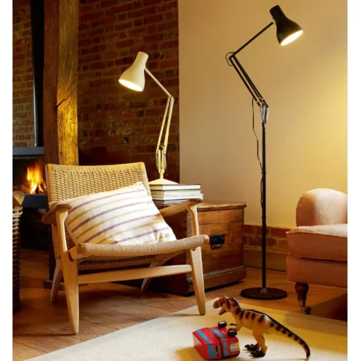 Anglepoise Type 75 Gulvlampe Jet Black