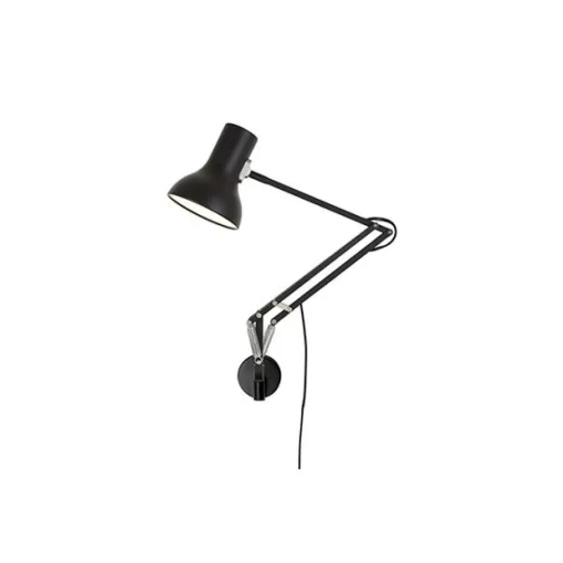 Anglepoise Type 75 Mini Lampe med Vágbeslag Jet Black