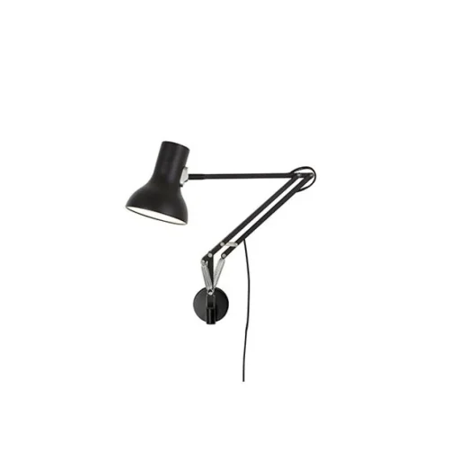 Anglepoise Type 75 Mini Lampe med Vágbeslag Jet Black