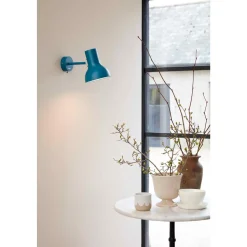 Anglepoise Type 75 Mini Váglampe Margaret Howell Edition Saxon Blue