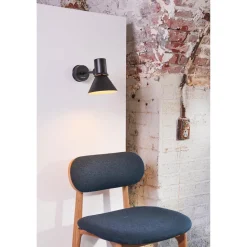 Anglepoise Type 80 W1 Váglampe Med Kabel Mat Sort