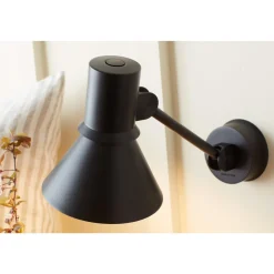 Anglepoise Type 80 W2 Váglampe med Ledning Mat Sort