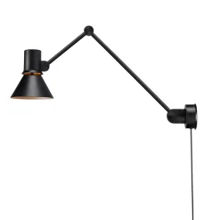 Anglepoise Type 80 W3 Váglampe med Ledning Mat Sort