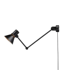 Anglepoise Type 80 W3 Váglampe med Ledning Mat Sort