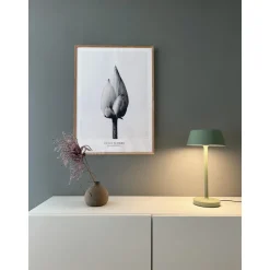 Antidark Companion T2 Bordlampe Stor Mat Grå