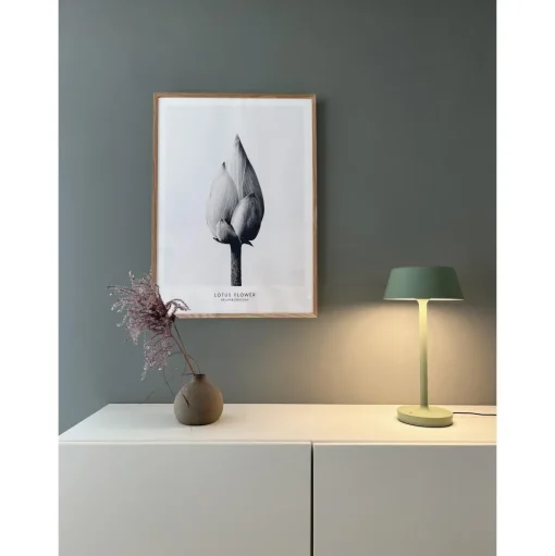 Antidark Companion T2 Bordlampe Stor Mat Grå