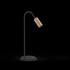 Antidark Decor Bordlampe T1 Sort/Messing