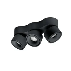 Antidark Easy Triple Spot Med Hul W3100 Sort