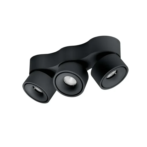 Antidark Easy Triple Spot Med Hul W3100 Sort