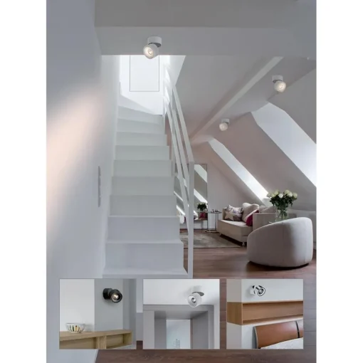Antidark Easy W100 Váglampe LED Hvid