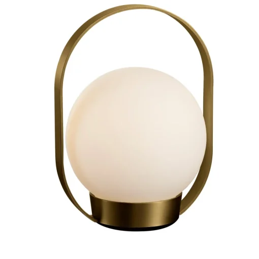 Antidark Palla T1 Bordlampe Brándt Messing