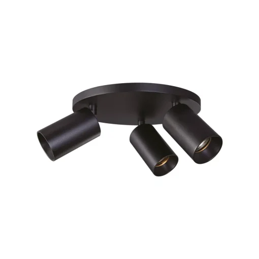Antidark SpotOn Circle1 Loftlampe Sort/Titanium