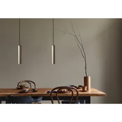 Antidark Tube Flex Pendel L35 Messing