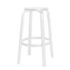 artek 64 Barstol H75 cm Hvid