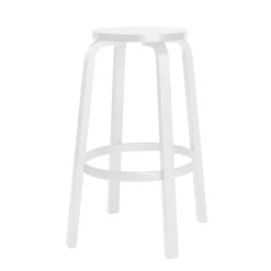 artek 64 Barstol H75 cm Hvid