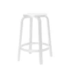 artek 64 Barstol H65 cm Hvid