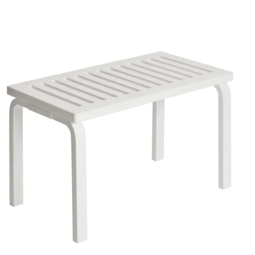 artek 153 Bánk Size B L72,5 cm Hvid Lakeret Birk