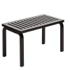 artek 153 Bánk Size B L72,5 cm Sort Lakeret Birk
