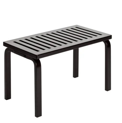 artek 153 Bánk Size B L72,5 cm Sort Lakeret Birk