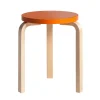 artek 60 Skammel Birk/Orange