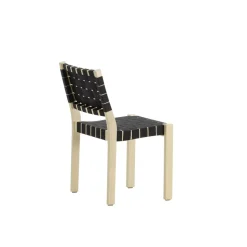artek 611 Spisebordsstol Birk/Sort