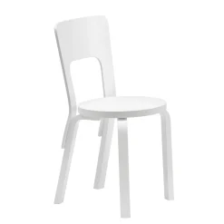 artek 66 Spisebordsstol Hvid