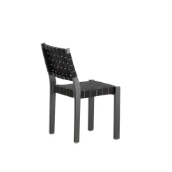 artek 611 Spisebordsstol Sort