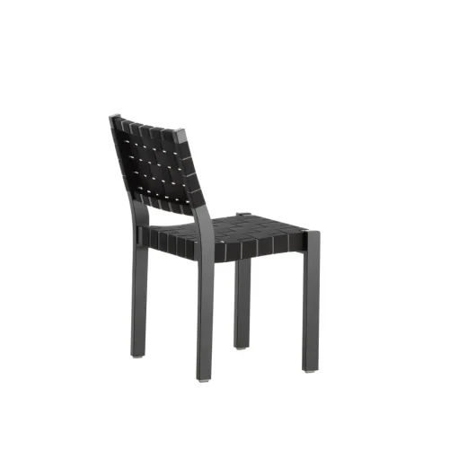 artek 611 Spisebordsstol Sort