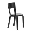artek 66 Spisebordsstol Sort