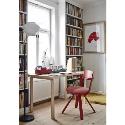 artek Aalto 80A Bord Rektangulárt Birk/Hvid Laminat