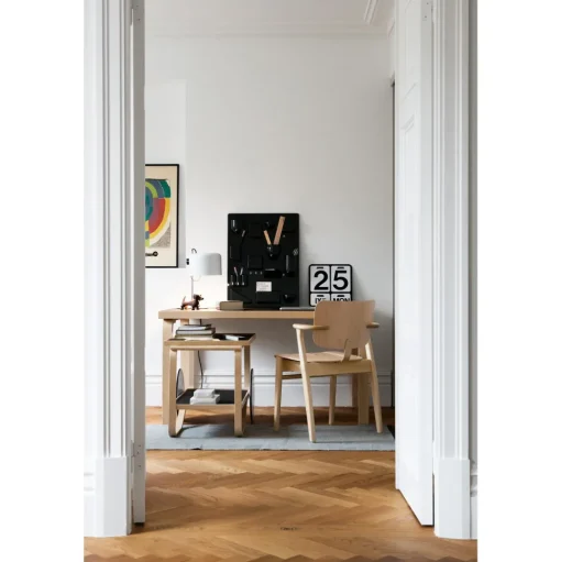 artek Aalto 80A Bord Rektangulárt Birk/Hvid Laminat