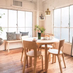artek Aalto 90A Rundt Bord Birk