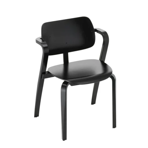 artek Aslak Spisebordsstol Sort