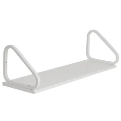 artek 112B Hylde Hvid Lakeret Birk 90 x 25 cm