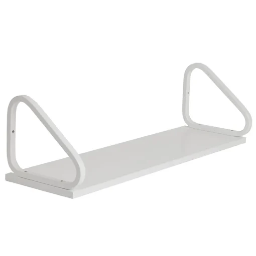 artek 112B Hylde Hvid Lakeret Birk 90 x 25 cm