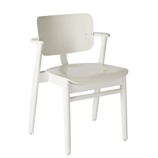 artek Domus Spisebordsstol Hvid Birk