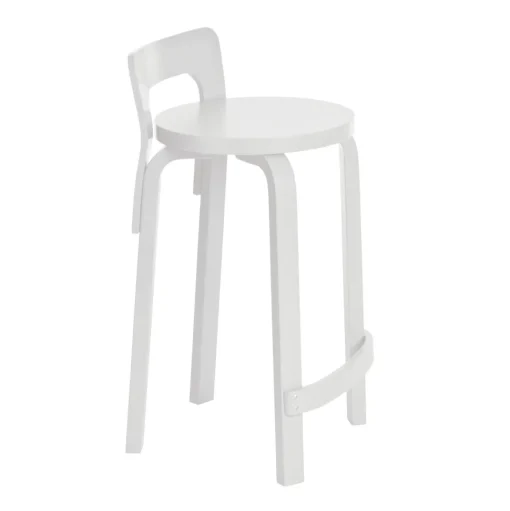 artek K65 Barstol Hvid