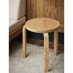 Artek Stool 60 Anniversary Edition Artek + Moomin Birk/Honning