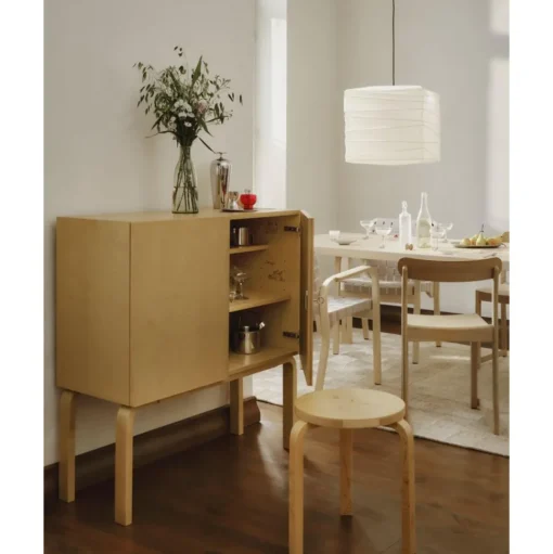 Artek Stool 60 Anniversary Edition Artek + Moomin Birk/Honning